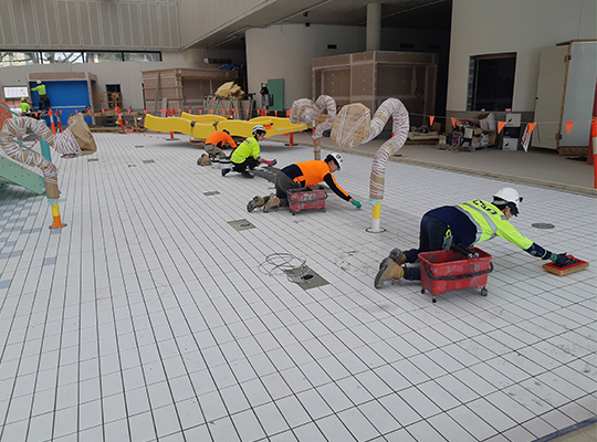 Aquatic Centre Tiles and Lining Systems